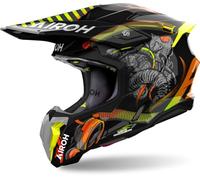 AIROH Casco Offroad Twist 3 Toxic Gloss S