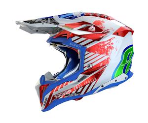 AIROH Cascos Aviator 3 Six Days 2021 Italia Limited Edition L