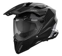 Airoh Commander 2 Full Carbon Casco de motocross, carbono, tamaño S para Hombres