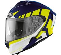AIROH Cascos Spark Rise Blue / Yellow L