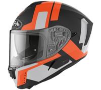Airoh Spark Shogun, casco integral L male Mate Negro/Naranja/Gris Claro