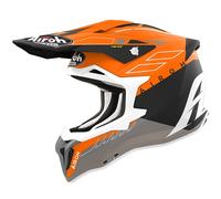 Airoh Strycker Skin Casco de motocross, naranja, tamaño M