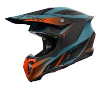 AIROH Cascos Twist 3 Shard Orange Matt 2024 XS
