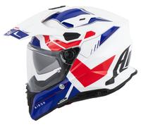 Airoh Comandante 2 Revelación Casco de enduro Blanco/Azul/Rojo/Negro M unisex