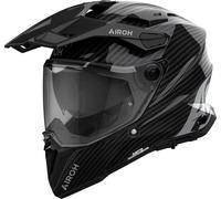 Airoh Commander 2 Full Carbon Casco de motocross, carbono, tamaño 3XL para Hombres