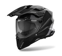 Airoh Commander 2 Casco De Moto (Negro/Carbono) Talla: L (59)