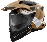 Airoh Commander 2 Reveal, casco de aventura 3XL female Mate Beige/Gris/Negro
