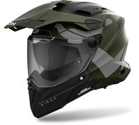 Airoh Commander 2 Reveal Casco de motocross, verde, tamaño L para Hombres