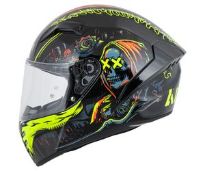 Airoh Conner Double Face Casco Integral Negro/Amarillo neón L unisex