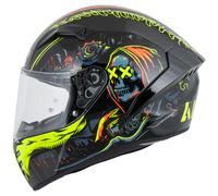 Airoh Conner Double Face Casco Integral Negro/Amarillo neón XL unisex