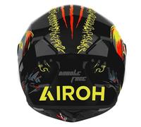 Airoh Conner Double Face Casco Integral Negro/Amarillo neón L unisex