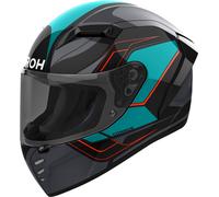 Airoh Connor Dunk, casco integral XL male Negro/Gris Oscuro/Turquía