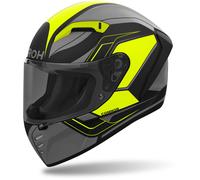 Airoh Connor Dunk Casco, negro/amarillo neón, Talla M (57/58)