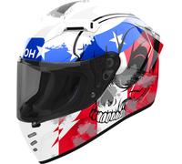 Airoh Connor Nation, casco integral XL male Blanco/Rojo/Azul/Gris