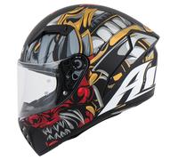 Airoh Connor Samurai Casco Integral Mate/Negro/Gris/Rojo M unisex