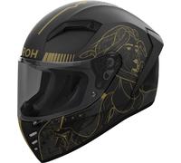 Airoh Connor Titan, casco integral XXL male Mate Negro/Gris Oscuro/Oro