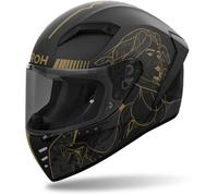 Airoh Casco integral Connor Titan Mate Negro/Gris oscuro/Oro Talla M