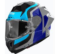 Airoh GP 800 Competition, casco integral XL female Gris/Negro/Azul/Azul Claro