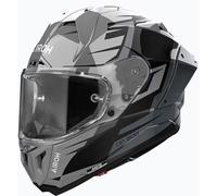 Airoh GP 800 Master Carbon Casco, negro-gris, tamaño M para Hombres