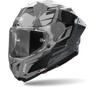 Airoh GP 800 Master Carbon Casco, negro-gris, tamaño L para Hombres