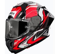 Airoh GP 800 Must, casco integral S female Negro/Blanco/Rojo