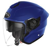 Airoh H.20 Casco jet Mate/Azul XS unisex