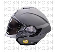 Airoh H.20 Casco Jet Moto Scooter Gris Mate Doble Visera ECE 22.05 Fibra HPC