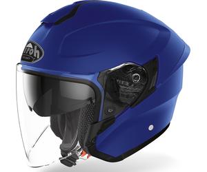 Airoh H.20 Color Casco de jet, Azul, Talla MS (56)