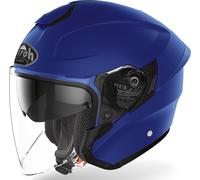 Airoh H.20 Color Casco de jet, azul, tamaño S para Hombres