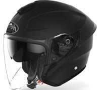Airoh H.20 Color Casco de jet, negro, Talla MS (56)