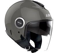 Airoh Helios Color, casco jet XL male Gris Oscuro