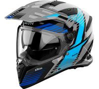 Airoh Helm Bandit Spicy schwarz/grau-rot - Größe XXL XS female Gris/Negro/Azul Claro/Azul