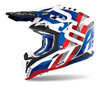 Airoh Helmet Aviator 3 Rainbow Blue/Red Gloss M