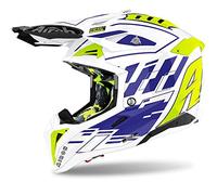 Airoh Helmet Aviator 3 Rampage Blue Gloss S, Ram18 (8029243318583)