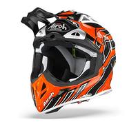 AIROH HELMET AVIATOR ACE ART ORANGE GLOSS XL