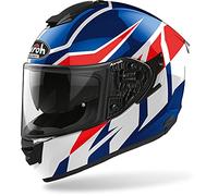 Airoh HELMET ST501 FROST BLUE/RED GLOSS XL