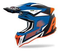 Airoh Helmet Striker Axe Orange/Blue Matt M
