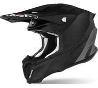 Airoh Twist 2.0 Color Casco de Motocross, negro, tamaño 2XL para Hombres