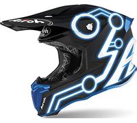 AIROH HELMET TWIST 2.0 NEON BLUE MATT XL