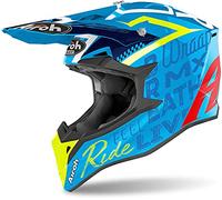 AIROH HELMET WRAAP STREET AZURE GLOSS XL