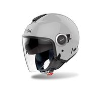 AIROH Helyos - Casco Jet Color Gris Antracita, Talla M
