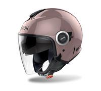 AIROH Helyos - Casco Jet de Color metálico Rosa, Talla XS