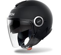 Airoh Airoh Helyos Casco Jet Mate/Negro XL unisex