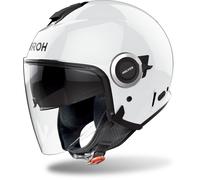 Airoh Helyos Color 06 Casco Jet, Blanco, Talla L (59/60)