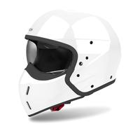 AIROH J114 Casco, Unisex, Blanco Brillante, XX-Large