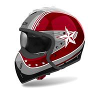 Casco Crossover Airoh J 110 COMMAND Burgundy gloss