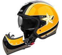 AIROH J1c31 Casco, Unisex, Amarillo Brillante, Large