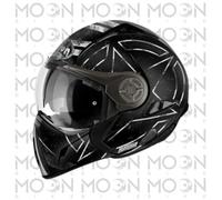 Airoh J106 Command Casco Modular Negro Mate ECE 22.05 P/J Doble Homologación XS