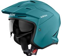 Airoh Kombakt Color, casco abierto M female Mate-Petróleo