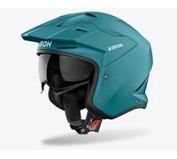 Airoh Casco abierto Kombakt – Mate Petróleo – Talla M para hombre